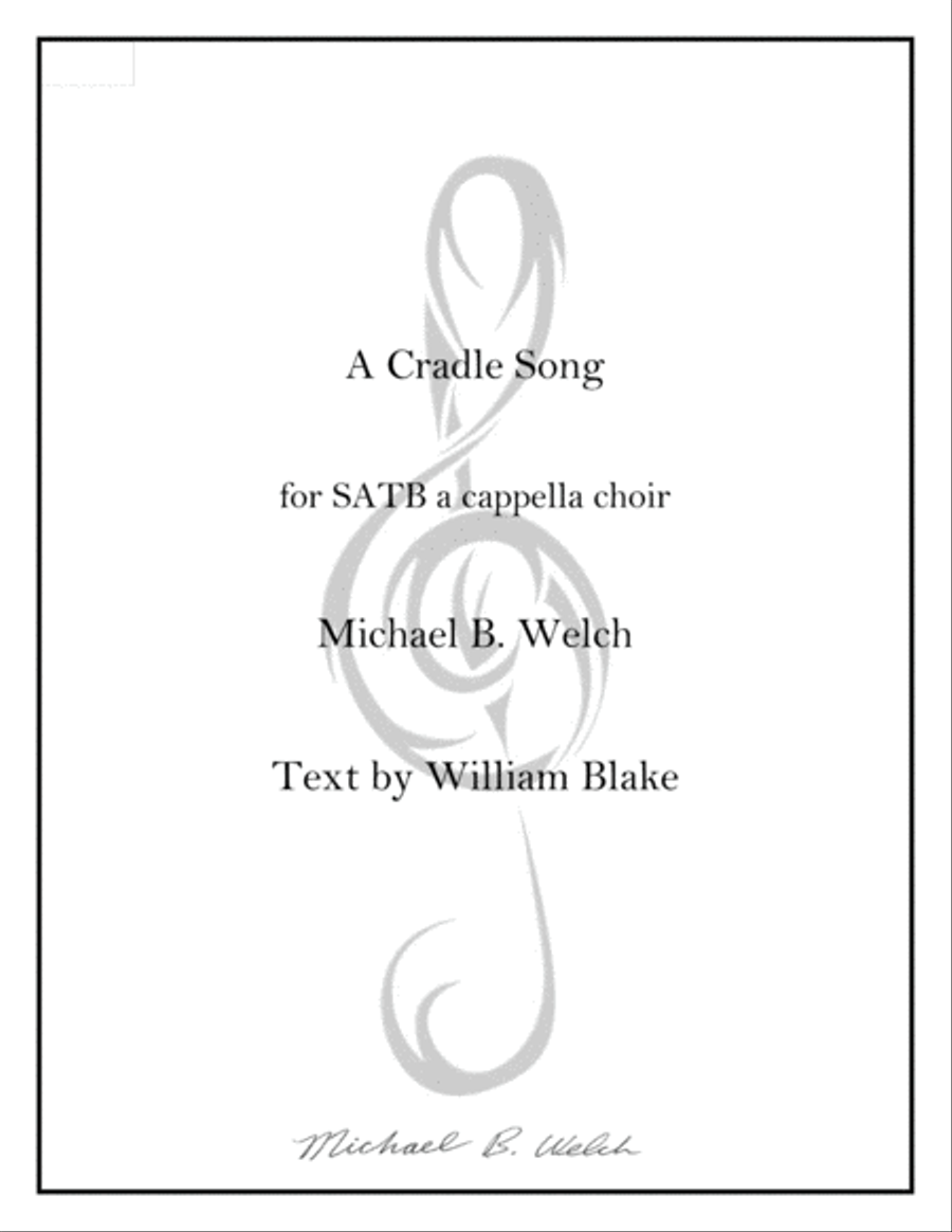 A Cradle Song Small Ensemble scores gallery preview page 1