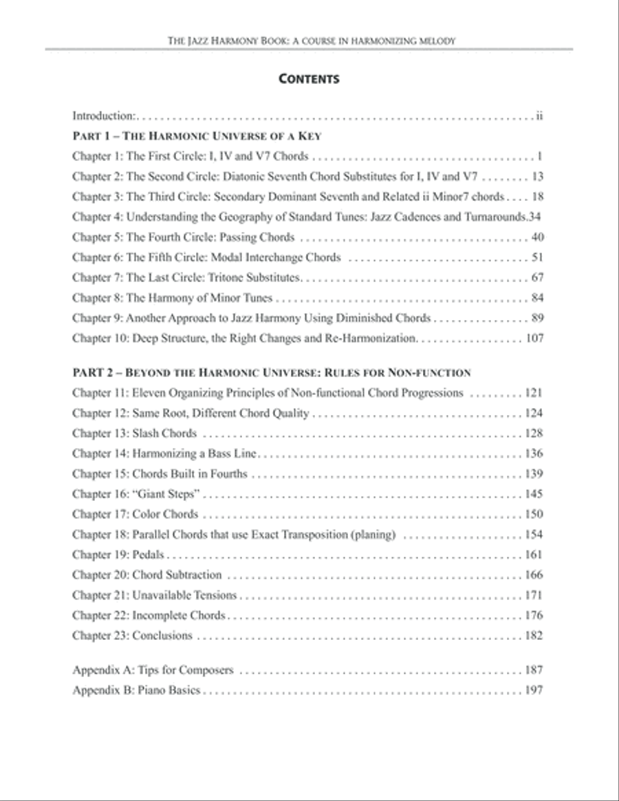Jazz Harmony Book Collection / Songbook scores gallery preview page 4