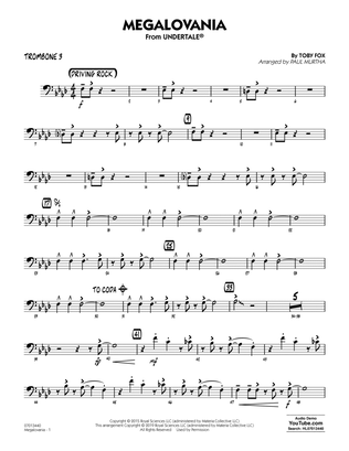 Megalovania (arr. Paul Murtha) - Trombone 3