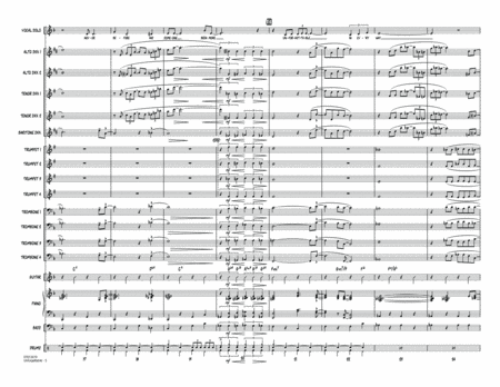 Unforgettable (arr. Roger Holmes) - Conductor Score (Full Score)