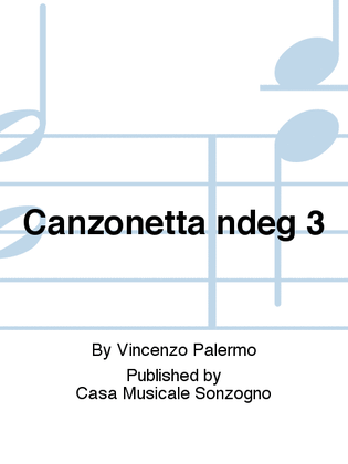 Canzonetta n° 3