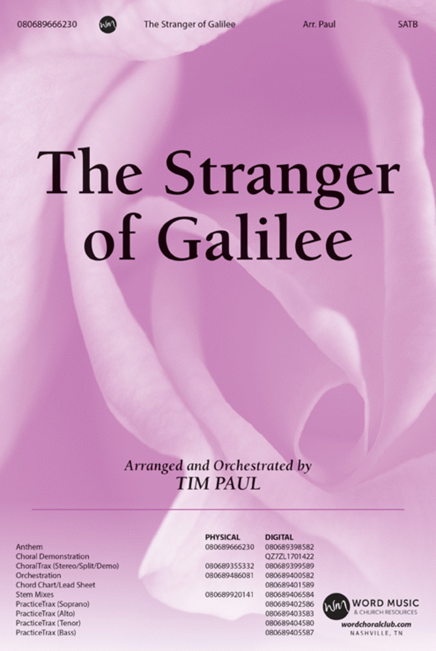 The Stranger of Galilee - Anthem