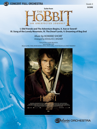 Book cover for The Hobbit: An Unexpected Journey, Suite from