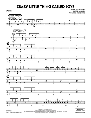 Crazy Little Thing Called Love (arr. Rick Stitzel) - Drums