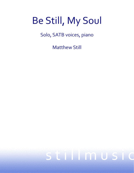 Be Still, My Soul - Vocal/Accompaniment image number null