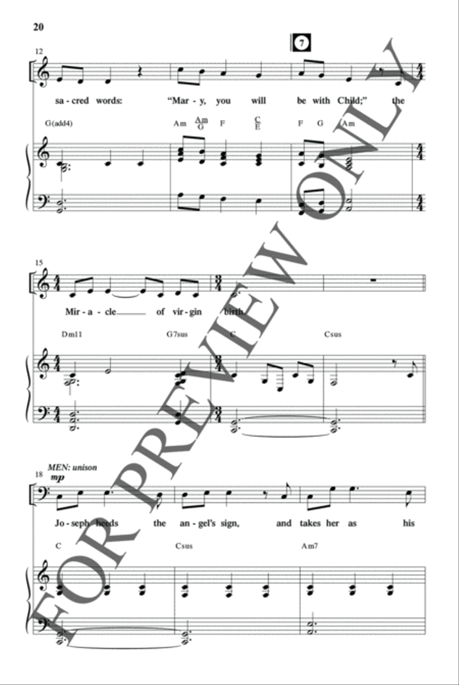 We Sing Noel - Choral Book Choir scores gallery preview page 21