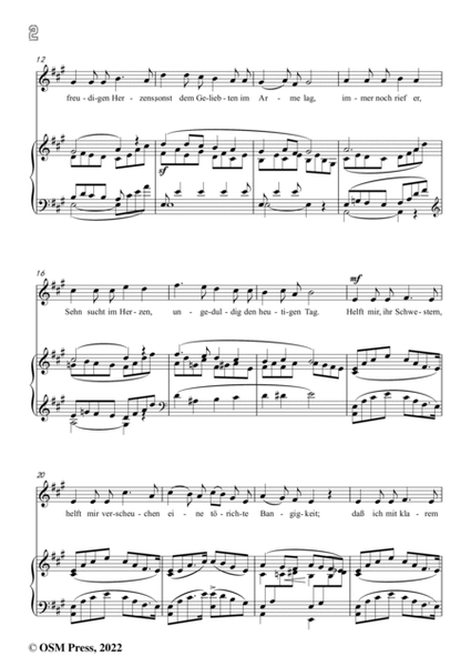 Schumann-Helft mir,ihr Schwestern,Op.42 No.5,in A Major image number null