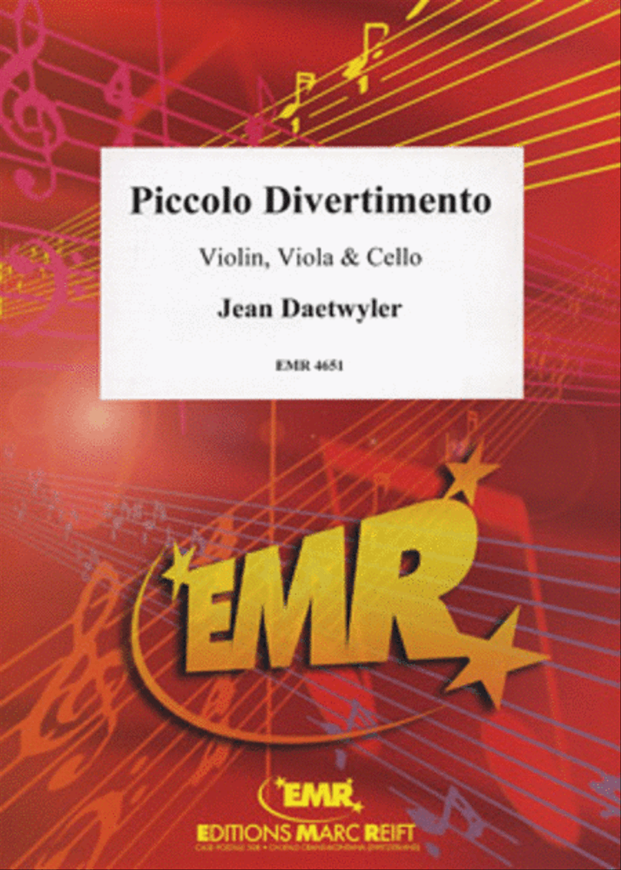 Piccolo Divertimento String Trio scores gallery preview page 1