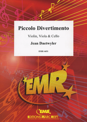 Book cover for Piccolo Divertimento