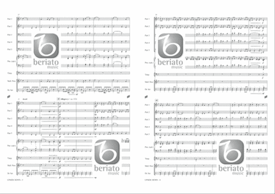 Upside Down Piano scores gallery preview page 3
