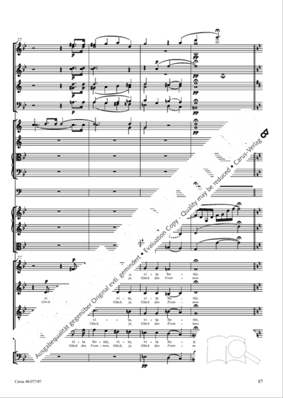 Lauda Sion 4-Part scores gallery preview page 100