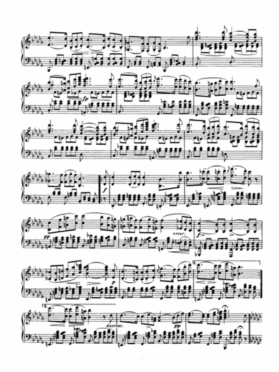 Schubert-Impromptu Op 142 No 3 in Bb major ( Original Piano Solo) image number null