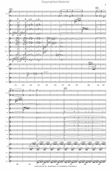 Concerto No. 2 for Marimba & Chamber Ensemble
