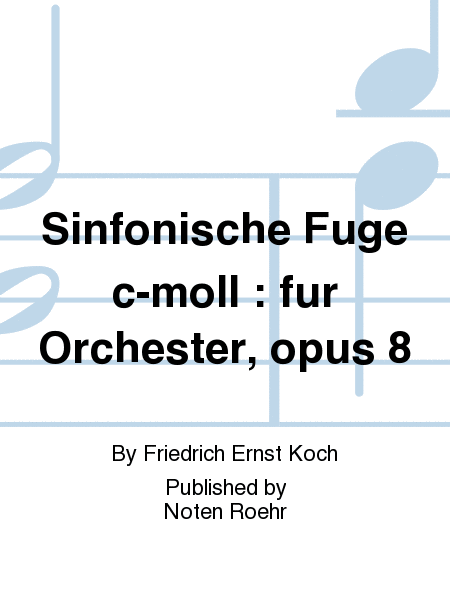 Sinfonische Fuge c-moll