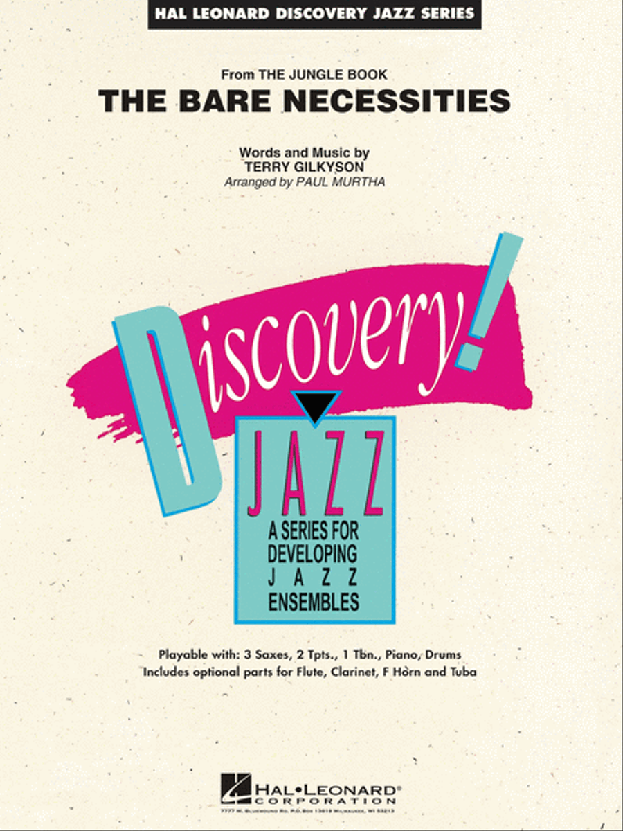 The Bare Necessities (from The Jungle Book) Jazz Ensemble scores gallery preview page 1