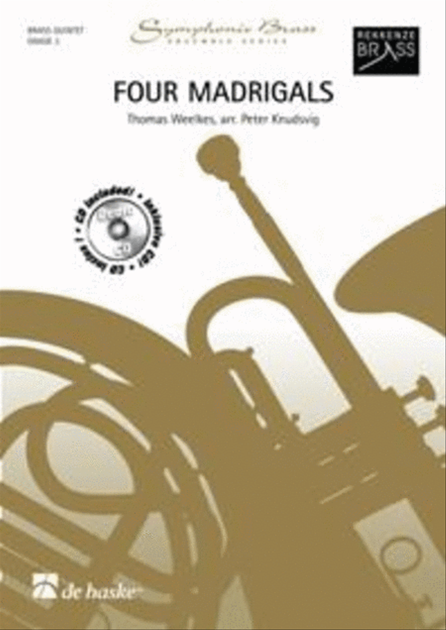 Four Madrigals Brass Quintet scores gallery preview page 1