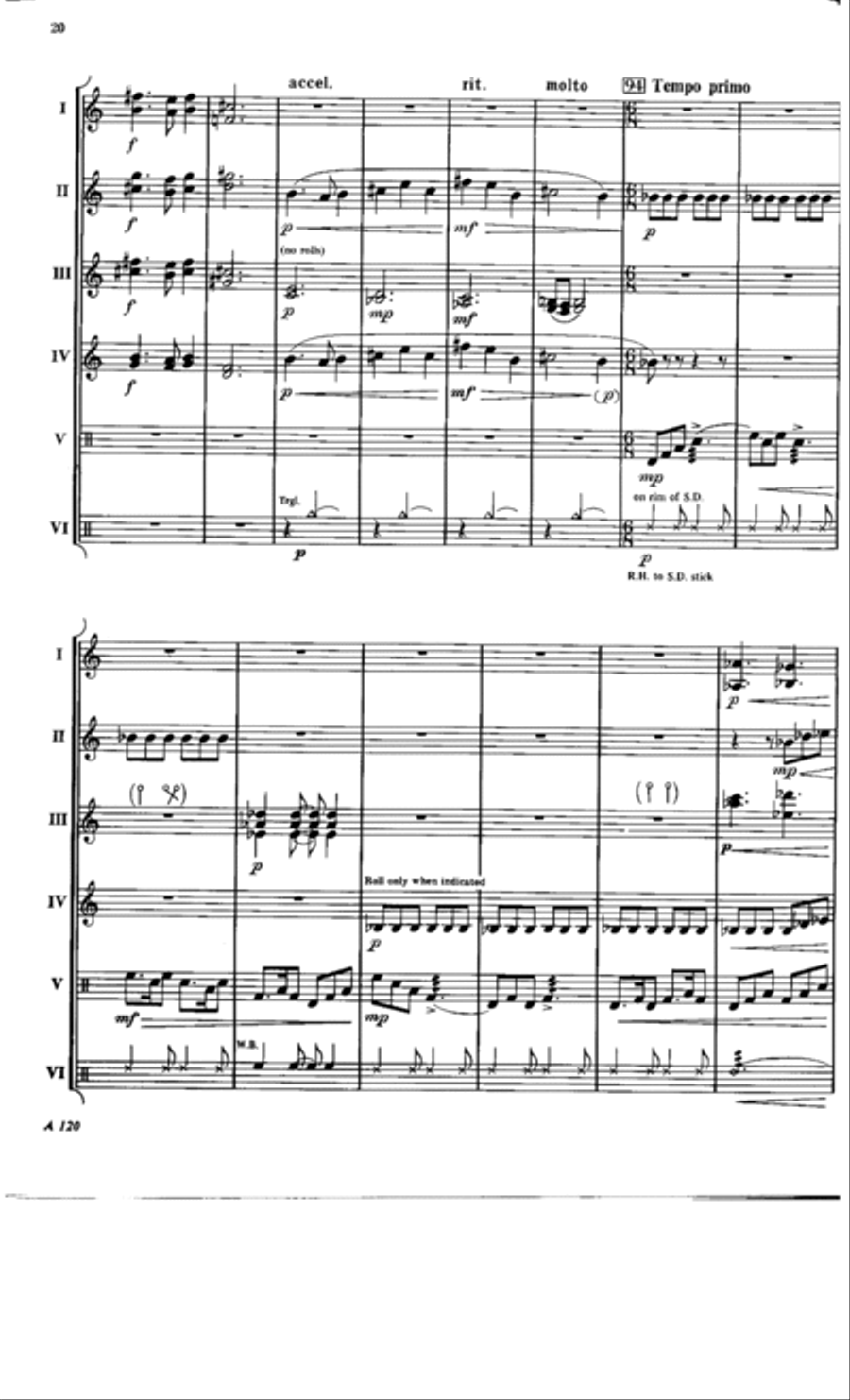 Cameo Suite Percussion Ensemble scores gallery preview page 20