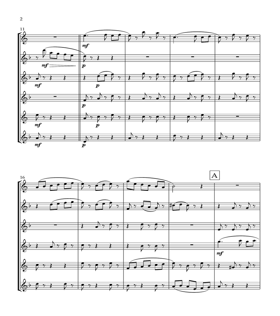 "Midnight Carousel" for Clarinet Choir image number null