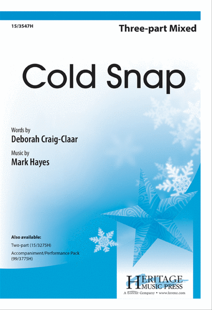 Cold Snap 3-Part scores gallery preview page 1