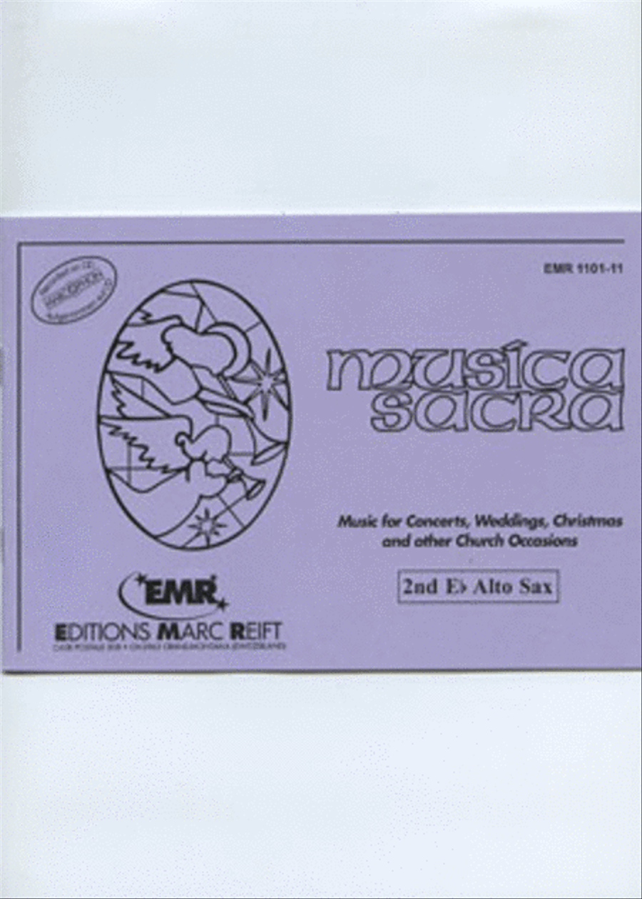 Musica Sacra Musica Sacra Concert Band scores gallery preview page 1