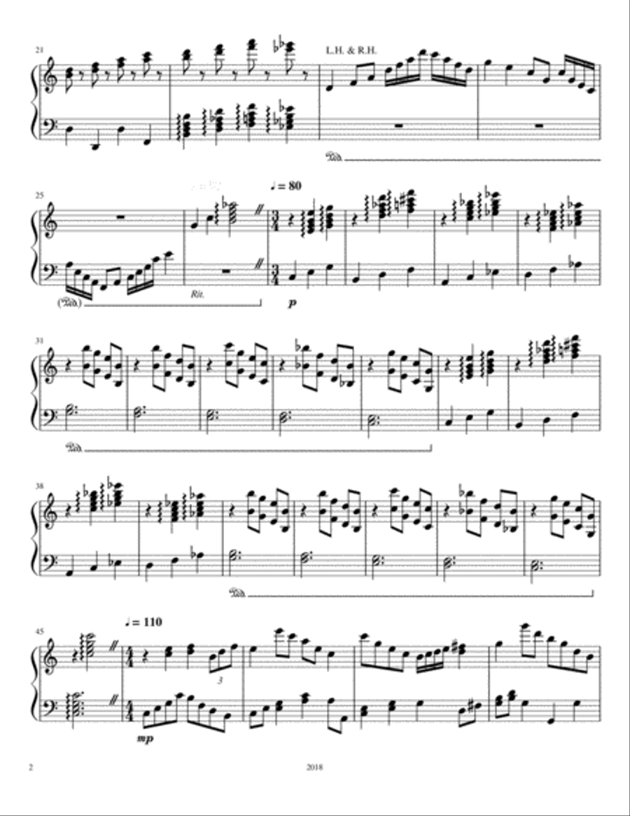 Janus Elinor's Theme Piano Solo scores gallery preview page 2
