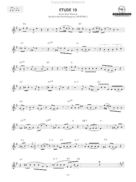 Reading Key Jazz Rhythms -- Clarinet image number null