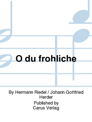 Book cover for O du frohliche