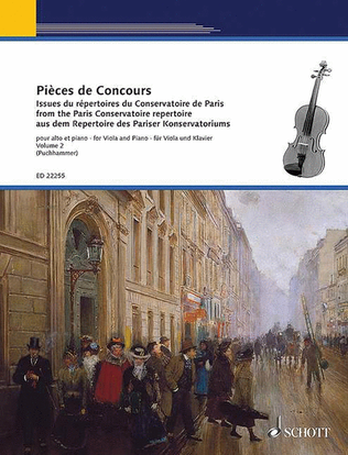 Book cover for Pieces de Concours [Competition Pieces] - Volume 2