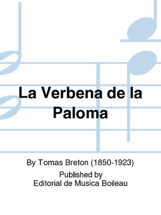 Book cover for La Verbena de la Paloma