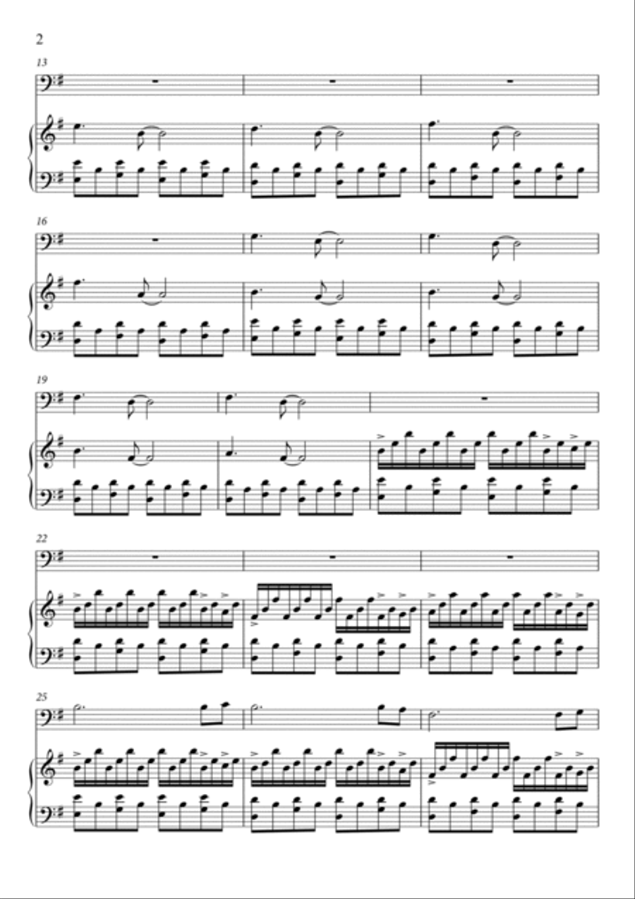 Comptine D'un Autre Été: L'après-midi Bassoon scores gallery preview page 2