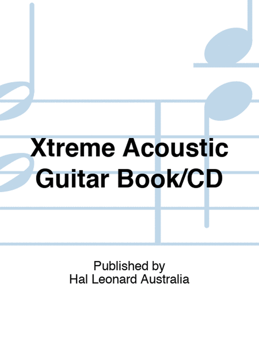 Xtreme Acoustic Guitar Book/CD