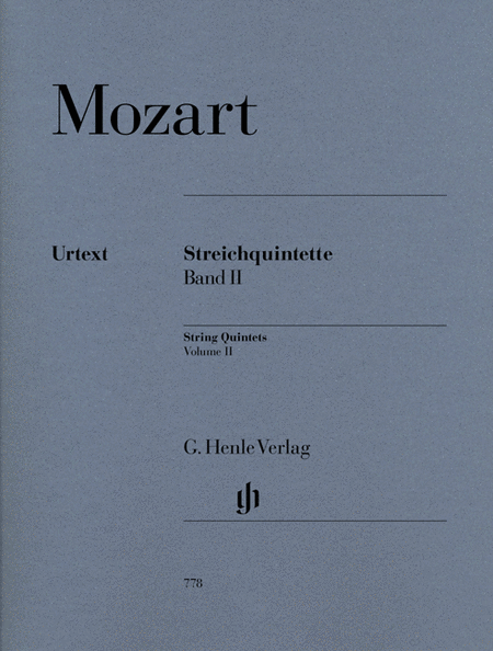String Quintets Volume II, K. 406, 515, 516
