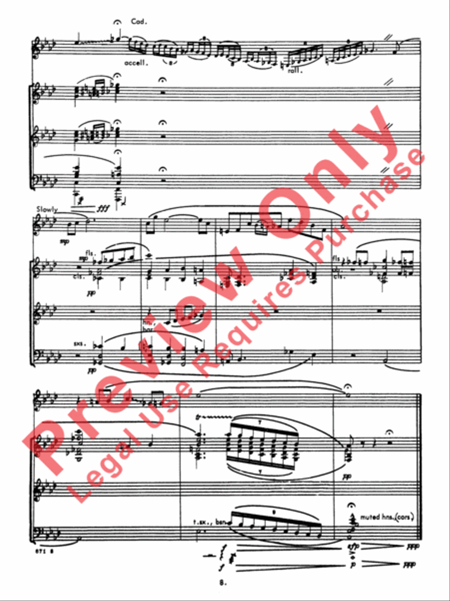 Persuasion Concert Band scores gallery preview page 11