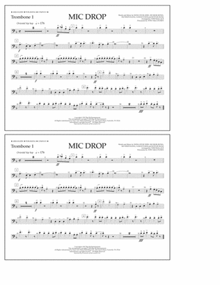 Mic Drop - Trombone 1