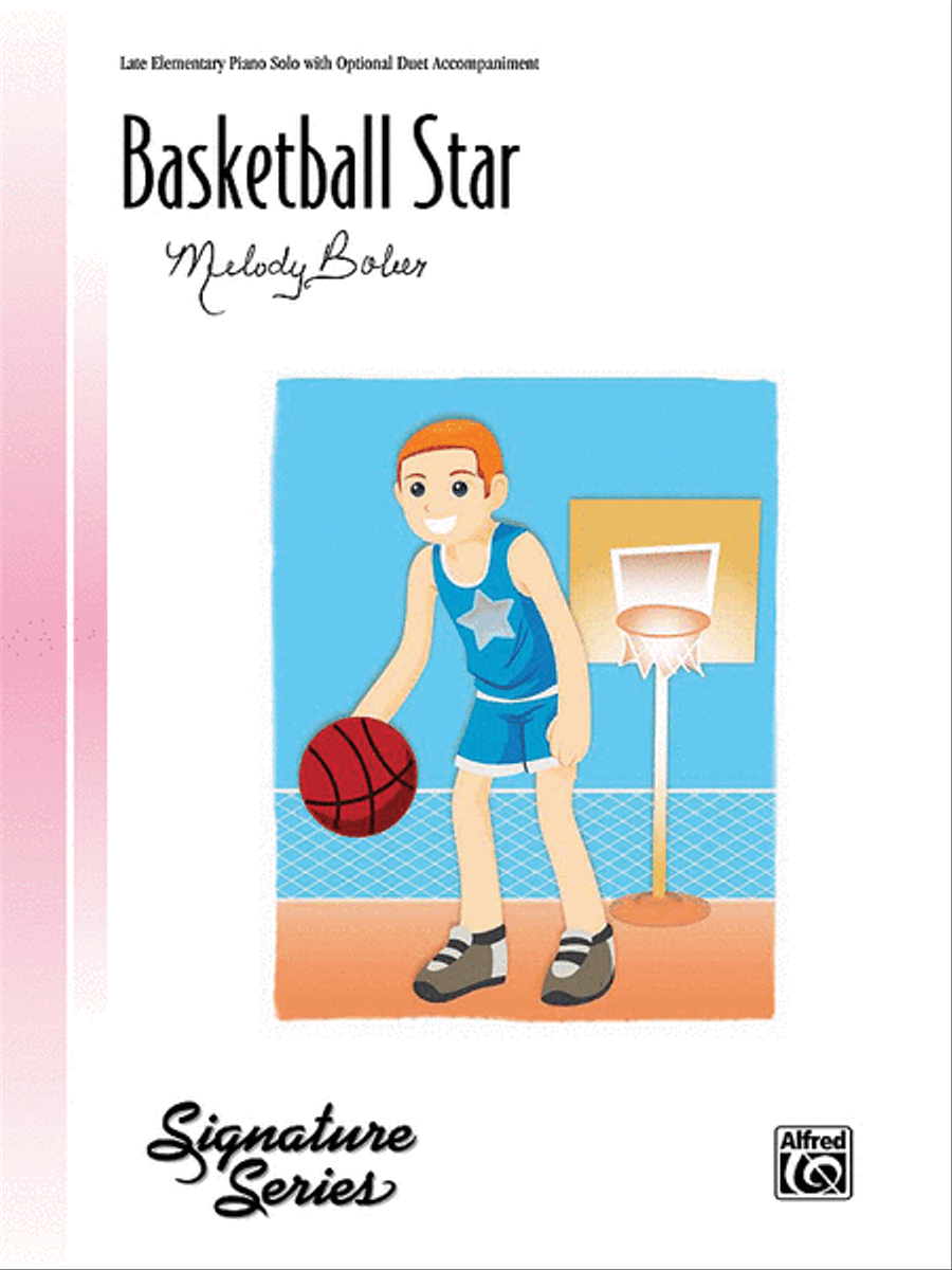 Basketball Star Easy Piano scores gallery preview page 1