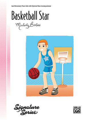 Book cover for Basketball Star