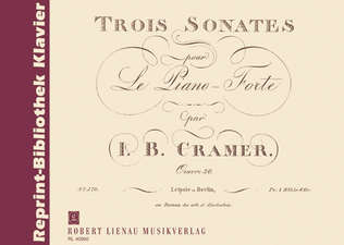 Trois Sonates pour Piano-Forte (Three Sonatas for piano)