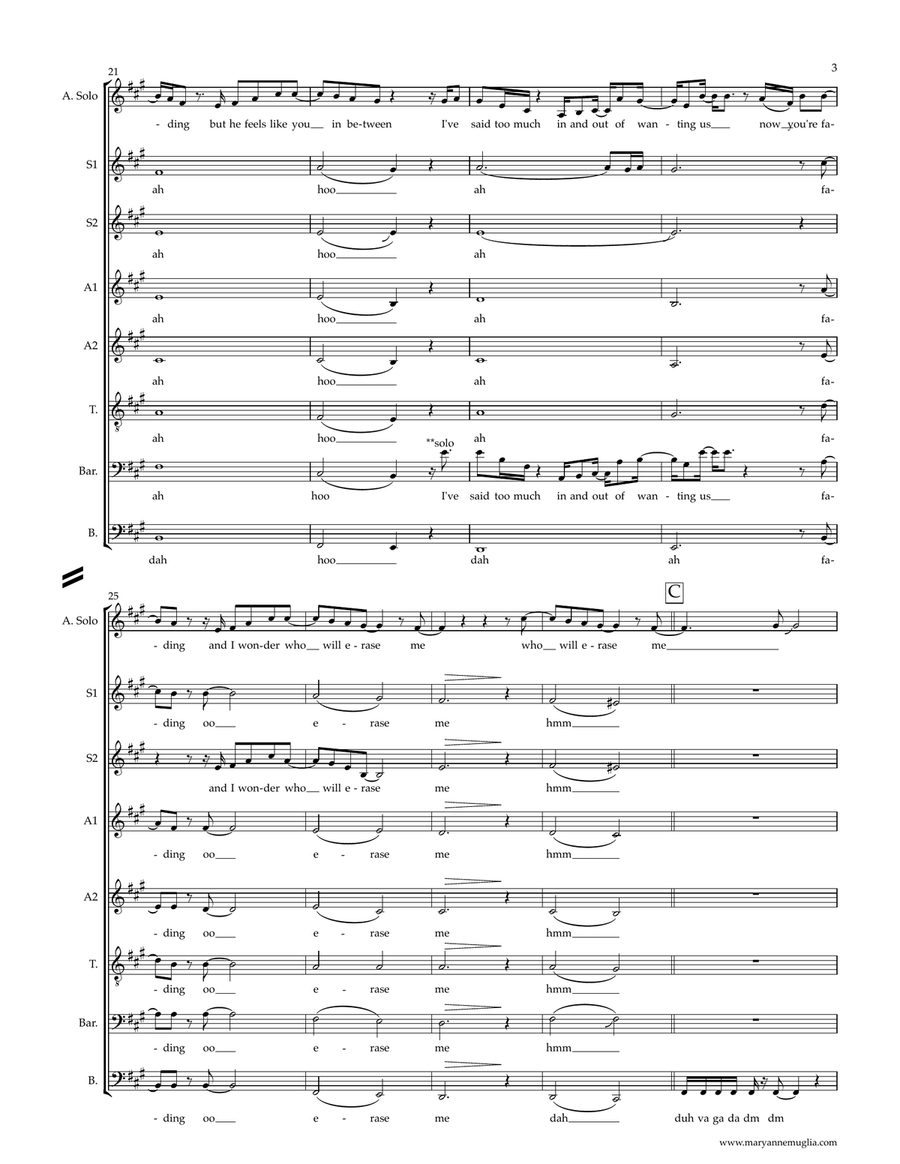 Erase Me Divisi scores gallery preview page 3