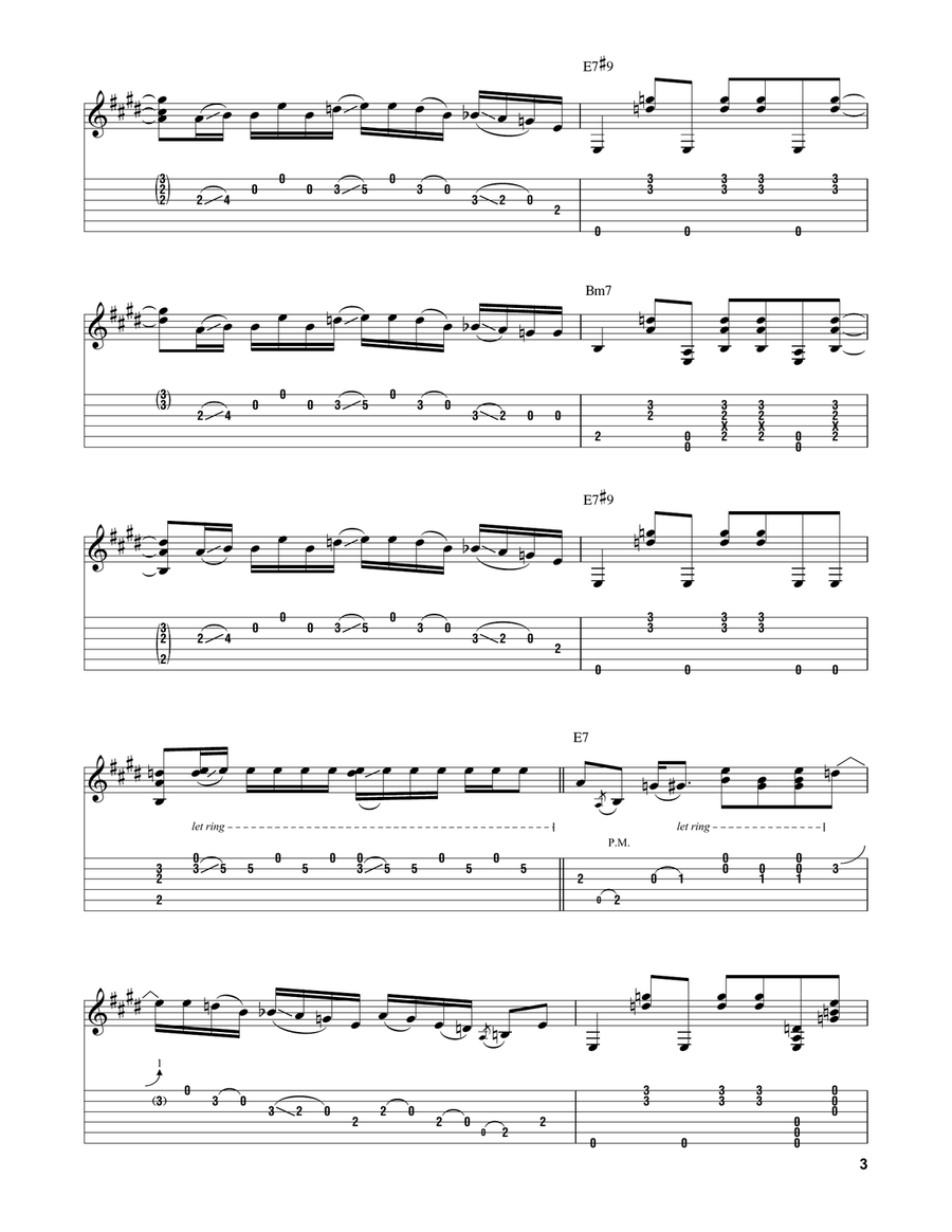 Scuttle Buttin' Acoustic Guitar scores gallery preview page 3