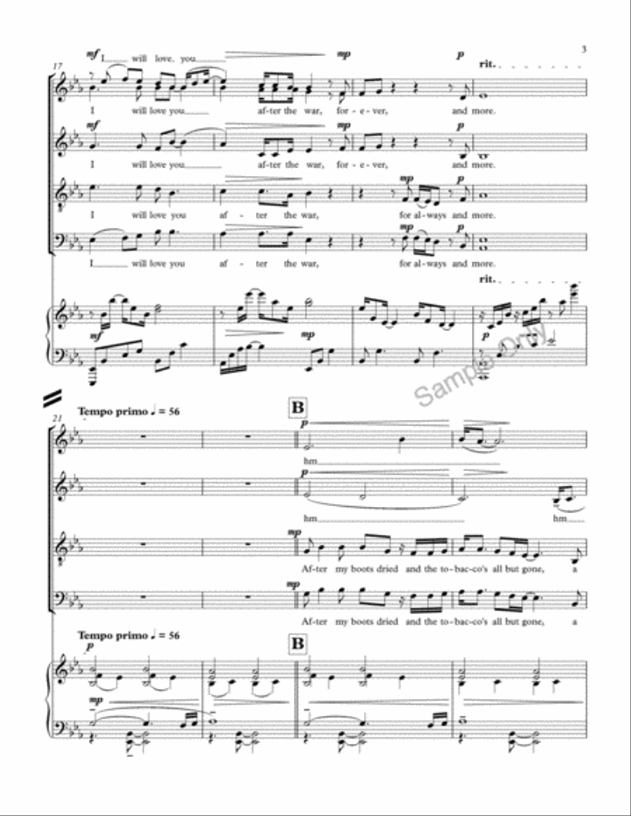 After The War After The War 4-Part scores gallery preview page 4