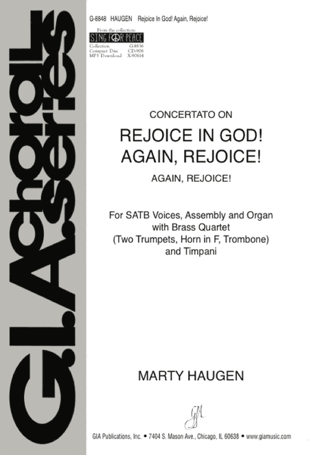 Rejoice in God! Again, Rejoice! - Full Score and Parts