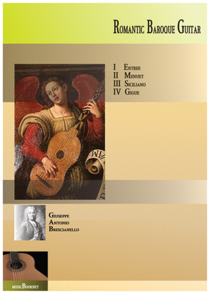 Book cover for Romantic Baroque Guitar by Brescianello
