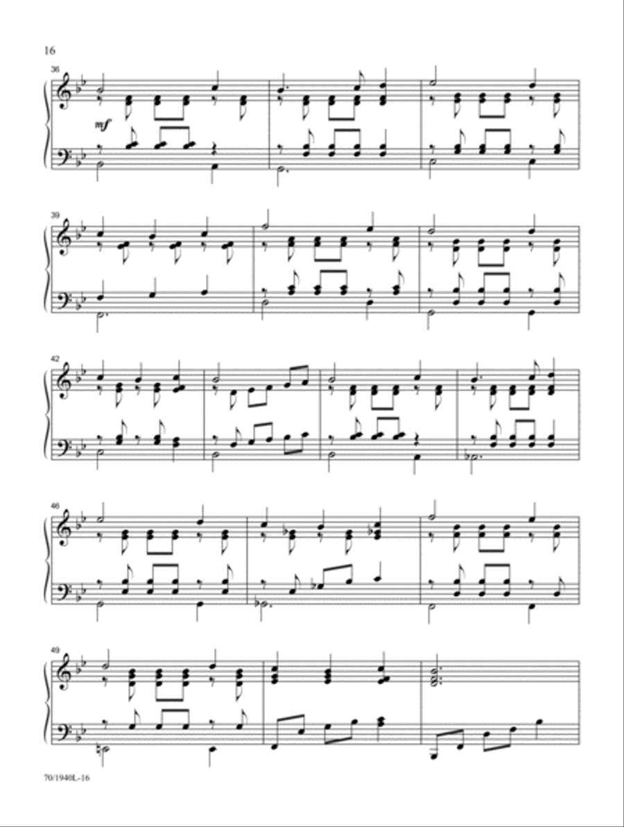 Mark Hayes Miniatures Piano Solo scores gallery preview page 12