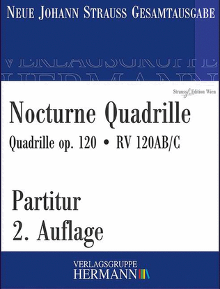 Book cover for Nocturne Quadrille op. 120 RV 120AB/C