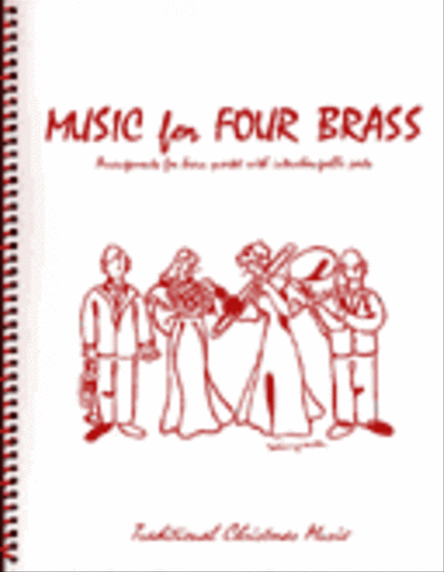 Music for Four Brass, Christmas, Part 3 - Trombone Trombone scores gallery preview page 1