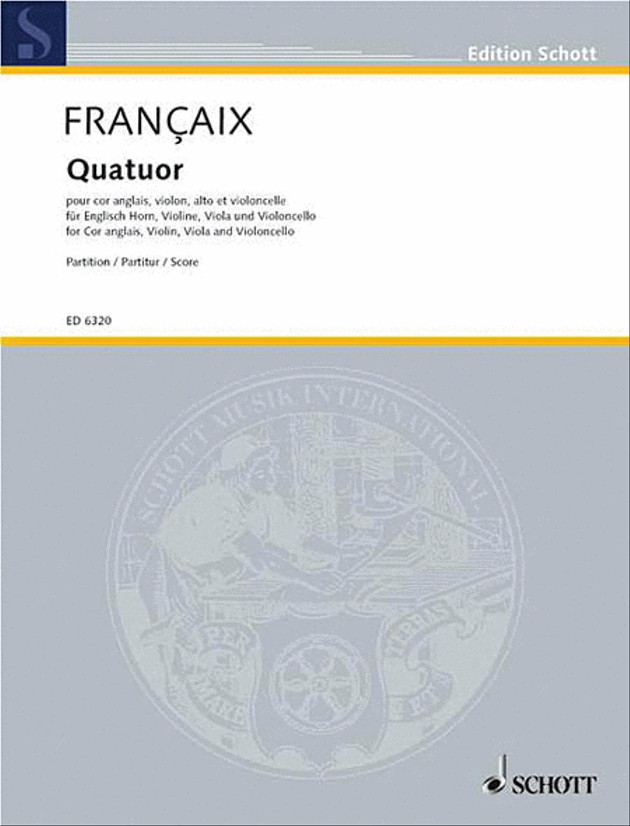Quartet English Horn scores gallery preview page 1
