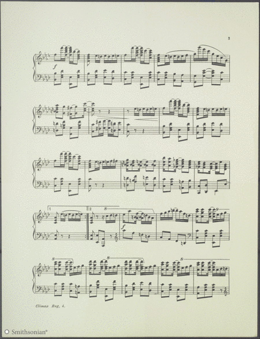 Climax Rag Climax Rag Piano Solo scores gallery preview page 3