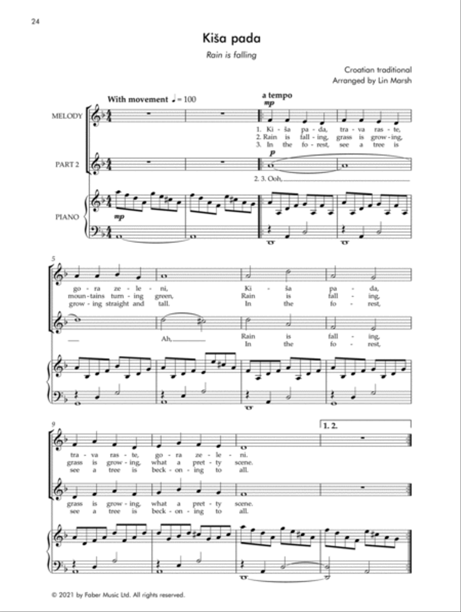 Songscape World Piano, Vocal, Guitar scores gallery preview page 4