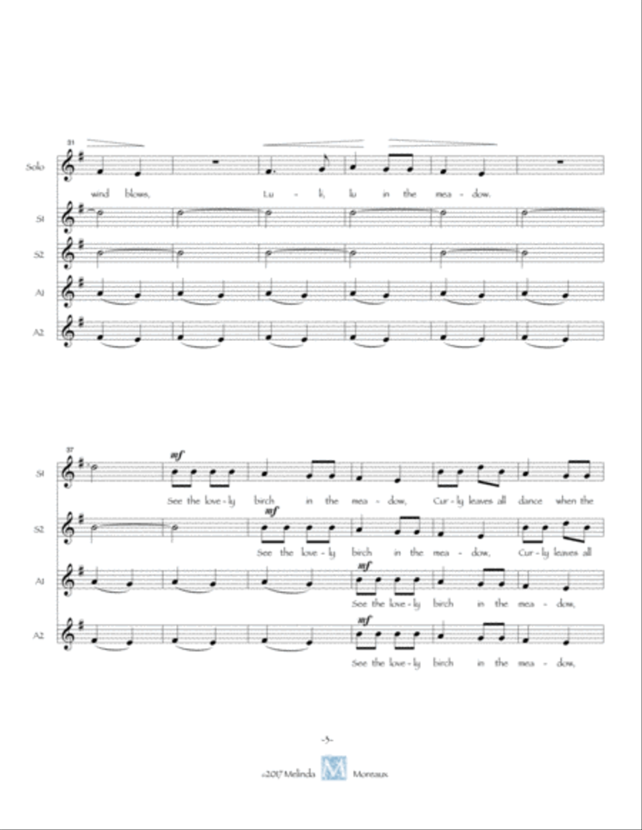 The Birch Tree SSA scores gallery preview page 3