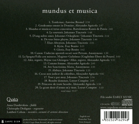 Mundus Et Musica